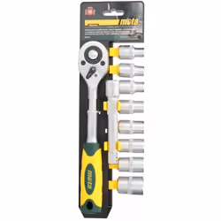 Set di bit Torx femmina 1/2 10 pezzi ek631 mota Set di bit Torx femmina 1/2 10 pezzi ek631 mota EAN: 8435223416208