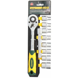 Set di bit Torx femmina 1/2 10 pezzi ek631 Mota
