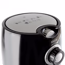 JOCCA 1459 friggitrice Singolo 2,2 L 1000 W Friggitrice ad aria calda Nero - Vista aggiuntiva 4