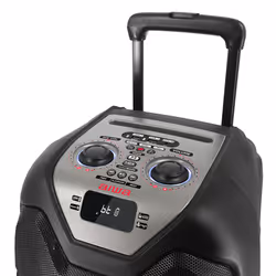 Aiwa KBTUS-500 sistema di amplificazione Sistema PA trolley 50 W Nero - Vista aggiuntiva 4