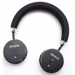Aiwa HSTBTN-800BK Auricolare Con cavo e senza cavo A Padiglione Bluetooth Nero - Vista aggiuntiva 4