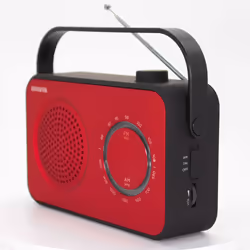 Aiwa R-190RD radio Portatile Analogico Nero, Rosso - Vista aggiuntiva 5