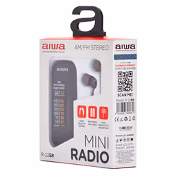 Aiwa R-22BK radio Personale Analogico Nero - Vista aggiuntiva 7