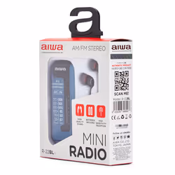 Aiwa R-22BL radio Personale Analogico Blu - Vista aggiuntiva 7