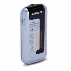 Aiwa R-22SL radio Portatile Analogico Argento - Vista aggiuntiva 2