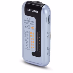 Aiwa R-22SL radio Portatile Analogico Argento - Vista aggiuntiva 3