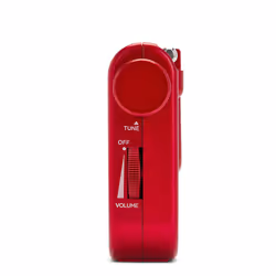 Aiwa RS-55RD radio Personale Analogico Rosso - Vista aggiuntiva 7