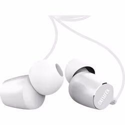 Aiwa ESTM-30WT cuffia e auricolare Cablato In-ear Chiamate/Musica/Sport/Tutti i giorni Bianco - Vista aggiuntiva 4