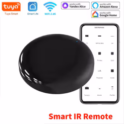Tuya Hub Smart WiFi Universale per Duplicazione Telecomandi ad Infrarossi - Alexa e Google Controlla dal tuo smartphone tutti ...