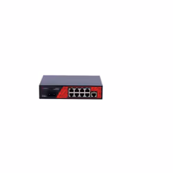 Safire Switch Hi-PoE 8 porte PoE + 1 Uplink RJ45 Velocità porte 10/100Mbps SF-SW0908HIPOE-120 Safire Switch Hi-PoE 8 porte Po ...