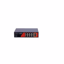 Safire Switch Hi-PoE 8 porte PoE + 2 Uplink RJ45 Ibrido 8x10/100Mbps + 2x10/100/1000Mbps 6 Porte PoE+ 30W + 2 Porte Hi-PoE 60 ...