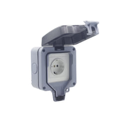 WOOX R4052 presa intelligente Grigio