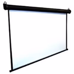iggual PSIPS203, Motorizzato, 2,34 m (92"), 2,03 m, 114 cm, 16:9, Nero, Bianco