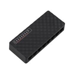 iggual FES800 Non gestito Fast Ethernet (10/100) Nero