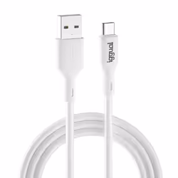 iggual IGG316948, 1 m, USB A, USB C, USB 2.0, Bianco