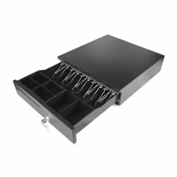 iggual IGG317464, Cassetto di cassa manuale e automatico, Metallo, Nero, 12 V, 405 mm, 420 mm