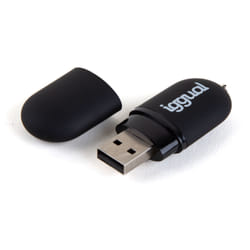 iggual IGG318492 unità flash USB 16 GB USB tipo A 2.0 Nero