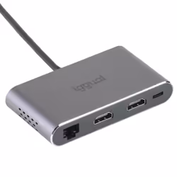 iggual IGG319222, Cablato, USB 3.2 Gen 1 (3.1 Gen 1) Type-C, 100 W, 10,100 Mbit/s, Grigio, MicroSD (TransFlash), MicroSDHC, M ...
