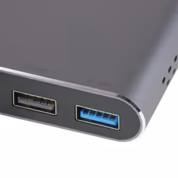 iggual IGG319222 replicatore di porte e docking station per laptop Cablato USB 3.2 Gen 1 (3.1 Gen 1) Type-C Grigio