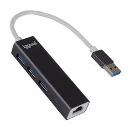 iggual IGG319260, Cablato, USB 3.2 Gen 1 (3.1 Gen 1) Type-A, 10,100,1000 Mbit/s, IEEE 802.1Q, IEEE 802.1p, IEEE 802.3, IEEE 8 ...