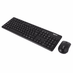iggual WMK-BUSINESS2 tastiera Mouse incluso Ufficio RF Wireless QWERTY Spagnolo Nero - Vista aggiuntiva 2