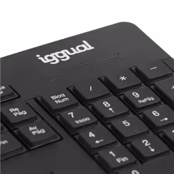 iggual WMK-BUSINESS2 tastiera Mouse incluso Ufficio RF Wireless QWERTY Spagnolo Nero - Vista aggiuntiva 3