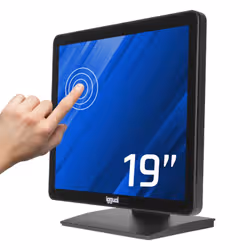 iggual MTL19X monitor POS 48,3 cm (19") 1280 x 1024 Pixel SXGA LCD Touch screen - Vista aggiuntiva 7