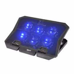 iggual RP6V17 Supporto per computer portatile Nero 43,2 cm (17")