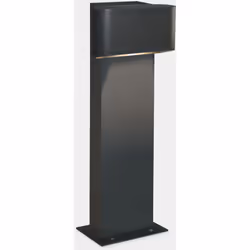 LEDS C4 Diago Bollard 55-9873-Z5-CL Baliza de uso exterior para iluminar hacia abajo. Material de la estructura: Aluminio. Ac ...