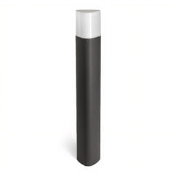 Balise Ip44 Mandela 800Mm E27 23W Grigio Urbano 1500Lm