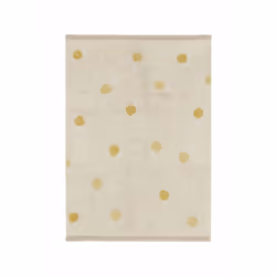 Lorena Canals C-HIDO-HNY, Beige, Marrone, Fantasia, Cotone, Tessuto, Cotone, Rettangolo, Interno