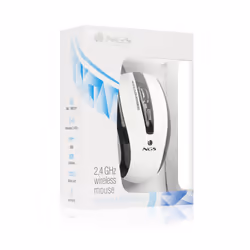 NGS White Flea Advanced mouse Ufficio Mano destra RF Wireless Ottico 1600 DPI - Vista aggiuntiva 6