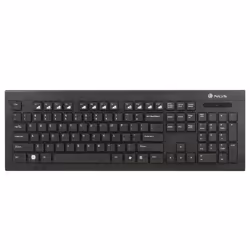 NGS Dragonfly Kit, QWERTY, ES tastiera Mouse incluso Universale RF Wireless Spagnolo Nero