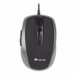 NGS Tick Silver mouse Ufficio Mano destra USB tipo A Ottico 1600 DPI