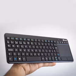 NGS TV Warrior, QWERTY, ES tastiera Casa RF Wireless Spagnolo Nero - Vista aggiuntiva 5