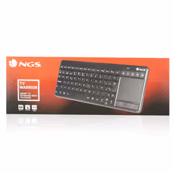 NGS TV Warrior, QWERTY, ES tastiera Casa RF Wireless Spagnolo Nero - Vista aggiuntiva 7
