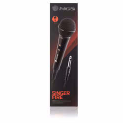 NGS Singer Fire Nero Microfono per karaoke - Vista aggiuntiva 5