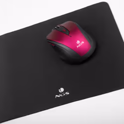 NGS MOUSE-1080 tappetino per mouse Tappetino per mouse per gioco da computer Nero - Vista aggiuntiva 6