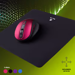 NGS MOUSE-1080 tappetino per mouse Tappetino per mouse per gioco da computer Nero - Vista aggiuntiva 7