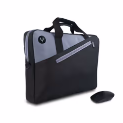 NGS Monray Master Kit Black, Valigetta ventiquattrore, 39,6 cm (15.6"), Tracolla, 365 g