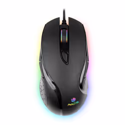 NGS GMX-125, Ambidestro, Ottico, USB tipo A, 7200 DPI, Nero