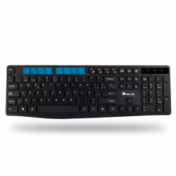 NGS Allure Kit, QWERTY, PT tastiera Mouse incluso Universale RF Wireless Portoghese Nero - Vista aggiuntiva 4