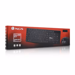 NGS Allure Kit, QWERTY, PT tastiera Mouse incluso Universale RF Wireless Portoghese Nero - Vista aggiuntiva 8