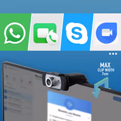 NGS XpressCam720 webcam 1280 x 720 Pixel USB 2.0 Nero, Grigio, Argento - Vista aggiuntiva 8