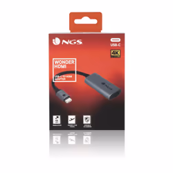 NGS WONDERHDMI adattatore grafico USB Nero, Grigio - Vista aggiuntiva 8