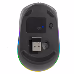 NGS SMOG-RB mouse Gaming Ambidestro RF senza fili + Bluetooth Ottico 2400 DPI - Vista aggiuntiva 6