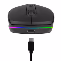 NGS SMOG-RB mouse Gaming Ambidestro RF senza fili + Bluetooth Ottico 2400 DPI - Vista aggiuntiva 7