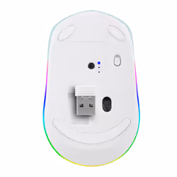 NGS SMOG MINT-RB mouse Gaming Ambidestro RF senza fili + Bluetooth Ottico 2400 DPI - Vista aggiuntiva 6