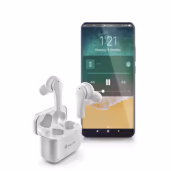NGS ARTICA BLOOM Auricolare Wireless In-ear Musica e Chiamate USB tipo-C Bluetooth Bianco - Vista aggiuntiva 5