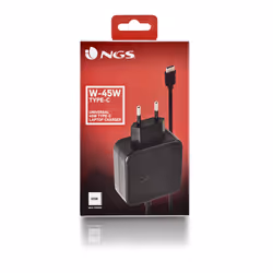 NGS ﻿﻿W-45W TYPEC Computer portatile, Smartphone, Tablet Nero AC Interno - Vista aggiuntiva 5